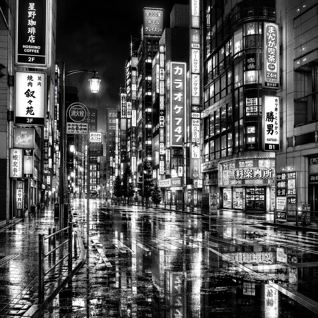【作例】夜景や自然など、雰囲気のある背景も思いのままです