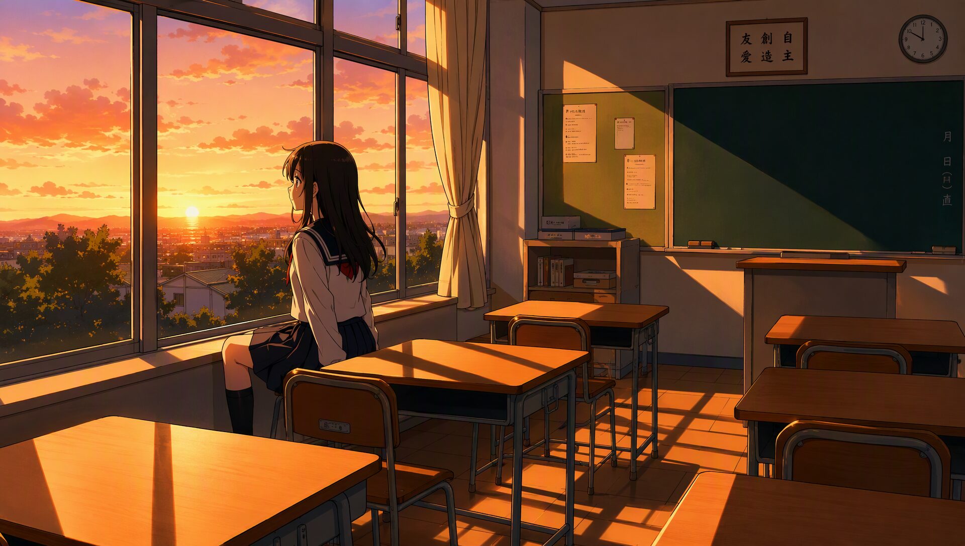 作例3：アニメ調のイラスト（0クレジット）