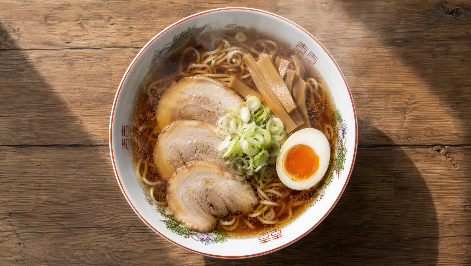 醤油ラーメンを真上から｜GPT Image 2.0（0クレジット）