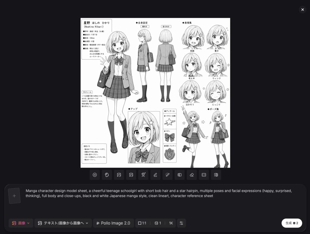 AIキャラクター作成の手順【4ステップ】
